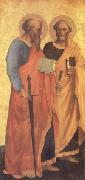 MASOLINO da Panicale Saint Peter and Saint Paul (nn03) oil painting